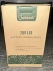 200 Ledertek LED Battery String Lights Waterproof 52.5 Ft
