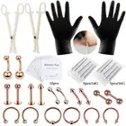 Professional Body Piercing Tools Kit Ear Nose Navel Nipple Needles Jewelry Y2