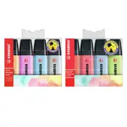 Stabilo Boss Pastel Highlighter (Pack of 4) - B/L/R/P
