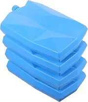 4Pcs Reusable Air Cooler Ice Packs for Freezer Portable Ice Container for Lunch Boxes Breastmilk Storage and Outdoor Activities Lightweight and for Versatile Cooling