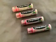 ~ 4 Tubes Sealed New Chapstick Dragonfruit Dragon Fruit Lip Balm .15 Oz ~