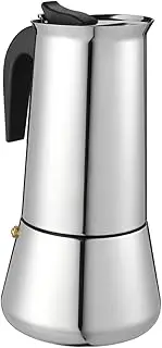 Mikinona 200ml Pot Espresso Maker Maker's Anti-Scald Handle and Streamlined Grip for Easy Brewing