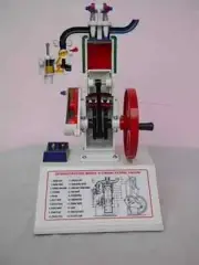 FOUR STROKE DEMONSTRATION PETROL ENGINE MODEL (Made In India)
