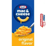 Kraft Original Macaroni & Cheese Dinner (7.25 oz Box)