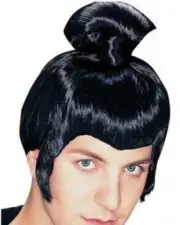 COSTUME WIG - JAPANESE MAN'S SAMURI WIG