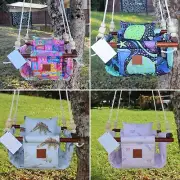 Baby & Toddler Handmade Hanging Swing Chair, Outdoor/Indoor Sports Toy