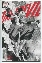 DAREDEVIL #25 - M. CHECCHETTO 3rd PRINTING COVER - 1st APP ELEKTRA as DAREDEVIL