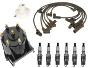 ACDelco Ignition Kit Distributor Rotor Cap Wire Spark Plugs for GMC Typhoon V6