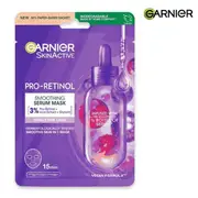 Garnier skinactive pro-retinol smoothing tissue mask