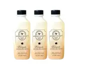 3 BATH & BODY WORKS BODY MASSAGE OIL AROMATHERAPY STEEPED INVIGORATION ROSE NEW