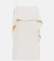 [Toteme] Toteme Draped twill top AU 10 white