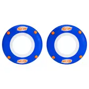 2PK NERF Sonic Slinger Flying Disc Kids Outdoor Flying Sport Toy 28cm Blue 6y+