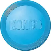 KONG - Puppy Flyer - Teething Rubber, Flying Disc Dog Toy (Assorted Colours) - for Small Puppies