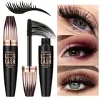 Waterproof 4D Mascara Thick Long Smudge-Proof Plump Encrypted Long-Lasting Curli