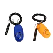 Dog Training Clickers and Whistle Combo Light Behavioral Training Tool