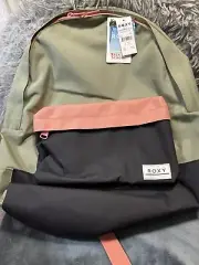 ROXY SUGAR BABY Canvas Backpack - ERJBP04839 - GLD0 - NWT