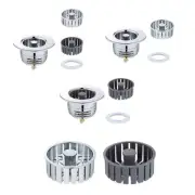 Anti-clogging Drain Filter Sink Plug Push-type Bounce Cores Sink Drain Strainer