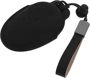 Car Key Cover Cars Accessories Car Keys Hook Rack Towel Safety Door Plug Candy with Lid Key Cover Keys Billiard Gloves Automatic Plants Bracelets Key Fob Protector Pu Leather Black
