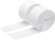 uxcell 15ft x 2" Hook and Loop Tape, Heavy Duty Double-Sided Adhesive Strips, Strong Back Sticky Fastener for Home Office Car DIY Crafts, White