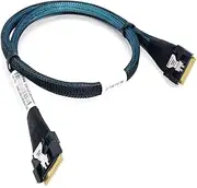 High Speed PCIe 4.0 SlimSAS SFF8654 8i to 8i 9500 Series NVMe Available Cable External Video Card Adapter 1M