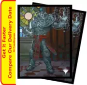 ULTRA PRO MTG Dominaria United 100ct Deck Protector Sleeves Karn V3