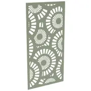 ProtectorAl 300-1200w x 1201-2400h Pale Eucalypt Sunburst Unframed Solid Aluminium Decorative Panel