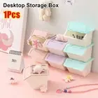 1Pcs Mini Folding Storage Case Storage Drawer Container Simple Sundry Storage