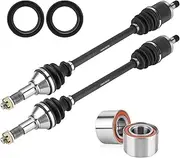 Youxmoto Front LEFT+Right CV Axle & Wheel Bearing Kit for Can-Am Commander 800 800R 1000 1000R 2011 2012 2013 2014 2015 2016 2017 2018 2019 2020, CV Axle Drive Shaft Fits 705400952