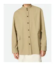 Bottega Veneta Light Twill Overshirt IT50,IT48,IT46 flint color