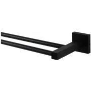 MIXX 750mm Matt Black Mint Square Double Rail