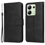 For Xiaomi Redmi Note 13 4G Case PU Leather Cover with Wallet Card Slots