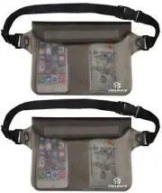Freegrace Waterproof Pouches with Waist Strap / Pouch Case Bundle Set- Keep Y...