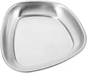 Nail Salon Stainless Steel Nail Tools Soaking Tray Nail Brush Holder Hard Steel Storage Sanitizable Nail File Trays Easy Cleaning