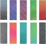 10 Pieces-Anxiety Sensory Cute Stickers Fidget Textured Calming Sensory Strips, Different Textures Anxiety Stress Relief Tape Anti Stress Stickers Toys for Adults Teens Desk Classroom