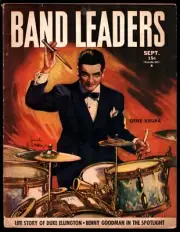MAG: Band Leaders 9/1945-Gene Krups cover by Earl Elton-Duke Ellington-Benny ...