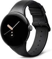 [Bellroy] Watch Strap Compatible with Google Pixel Watch 3 Large – (Leather Google Pixel Watch Strap) - Black