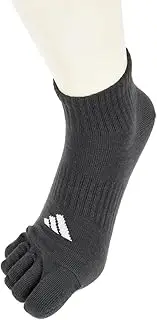 fukuske(福助) Fukusuke 06F08W Men's Socks, Strong, 10 Times Reinforced, Sneaker-length Socks, 5 Toes, 3 Pairs Set, One Point, Fukusuke