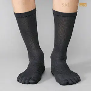 【靴下屋Tabio】除臭五指短襪 /商務5趾紳士襪