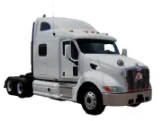 Premium Wine KW Mesh Bug Screen Fits Peterbilt 387 by GrilleAdz