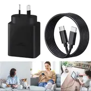 45W Super FAST Wall Charger Genuine Samsung PD Adapter & Type C USB-C Cable S23