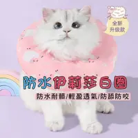 在飛比找PChome24h購物優惠-Ｍamy Pets 萌寵防水伊莉莎白圈。防護頸圈M