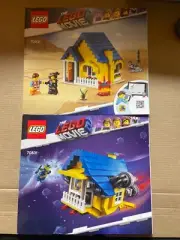 New Lego Instruction Manual ONLY The LEGO Movie 2 Emmet’s House 70831 Both Books