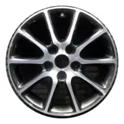Wheel For 11-16 Hyundai Elantra 16x6.5 Alloy 10 Spoke 5-115mm Machined Charcoal (for: Hyundai)