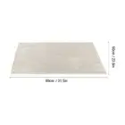 Under Fire Pit Deck Patio Ember Mat Fireproof Mat Grill Pad for E7F3