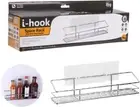 I-Hook 33Cm Wall Hanging Stainless Steel Spice Rack - Silver