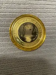 Spirit of the Wolf Four Queens Las Vegas $40 2018 Silver Strike .999 Coin/Token