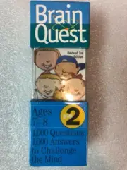 Brain Quest 2nd Grade 1000 Q&A Cards
