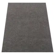 Ideal DIY 67cm Grey Oxford Ribbed Carpet Runner - Linear Metre