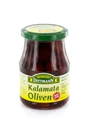 Delicatessen Dittmann Kalamata-Oliven Without Stone, 2er Pack (2 x 350 G)