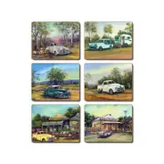 Cinnamon Placemats Cork Backed Set of 6 Old Holdens
